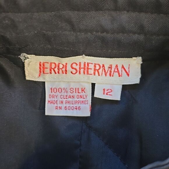 Jerri Sherman | Vintage Silk Bomber Jacket - Picture 9 of 9